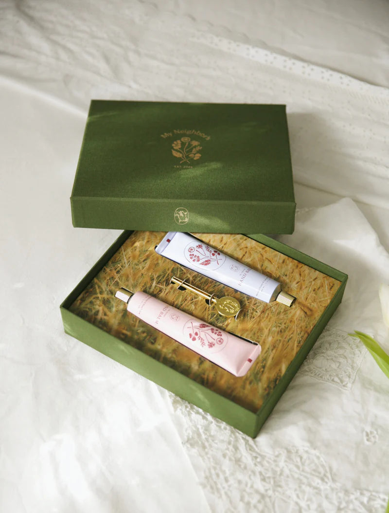 Hand Balm Box Gift Set - Lavender & Rose